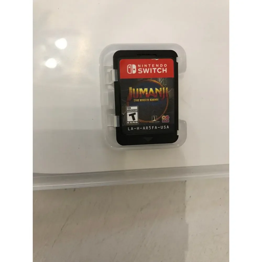 Jumanji: The Video Game Nintendo Switch Game and Case Tested and Works